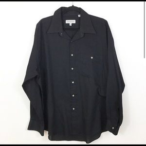YES SAINT LAURENT Button Down Cotton Shirt XL